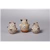Image 2 : Three Small Acoma Owls of Various Ages