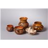 Image 2 : A Collection of Five Hopi Redware Polychrome Vessels