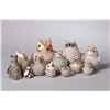 Image 1 : Twelve Acoma Owls of Various Dates
