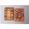 Image 1 : Vintage Group of Two Hopi Tiles by Sadie Adams (Hopi-Tewa, 1905 - 1995)