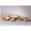 Image 1 : Group of Five Vintage Hopi Polychrome Pottery Bowls