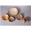 Image 2 : Group of Five Vintage Hopi Polychrome Pottery Bowls