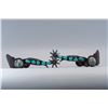 Image 1 : Navajo Turquoise Mounted Crockett Spurs
