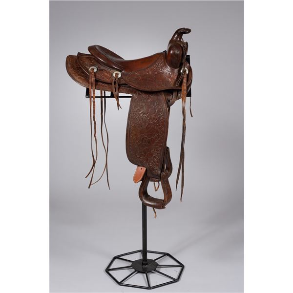 H.H. Heiser Saddle, Denver CO, Ca 1940s