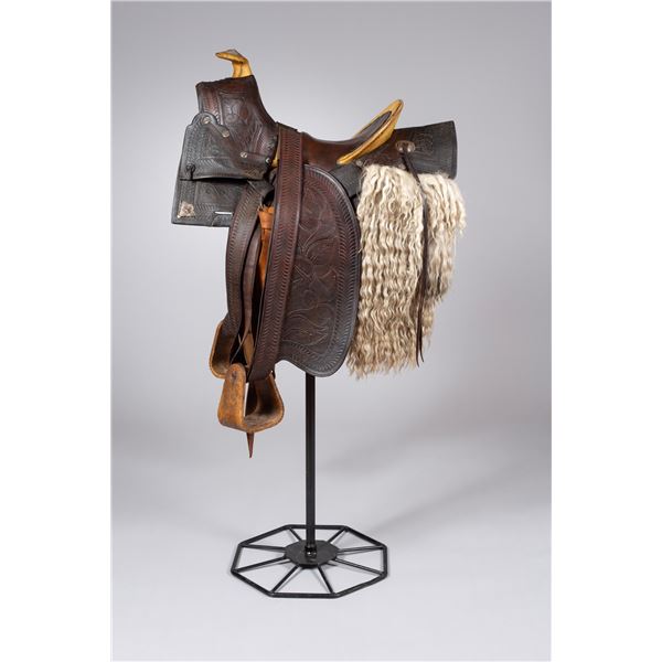 Early California Saddle, Ca 1850-80s