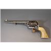 Image 1 : Antique Colt Single Action Army Revolver engraved by D.W. Harris with Bone Grips, Made 1882