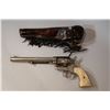 Image 3 : Antique Colt Single Action Army Revolver with Leather Holster, Made 1878