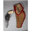 Image 6 : Antique Smith & Wesson New Model No. 3 with Bone Grips and Beaded Holster