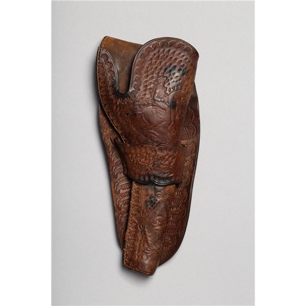 Lot of 3 Brown Leather Holsters