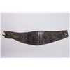 Image 1 : Vintage Studded Western Bronc Riding Belt with Card Suit Design
