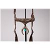 Image 2 : Early Navajo Bridle with Turquoise