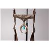 Image 5 : Early Navajo Bridle with Turquoise