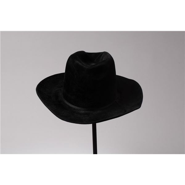 Nudie's Black Felt Cowboy Hat owned by Dean Smith