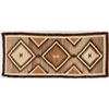 Image 3 : Exceptional Hand-Woven Navajo "Two Grey Hills" Regional Rug Runner