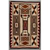 Image 1 : Navajo Strom Pattern Rug J.B. Moore, Ca 1940s