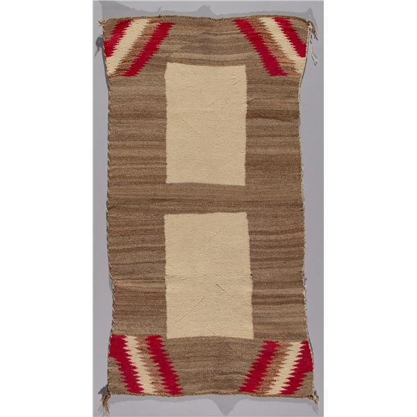 Navajo Double Saddle Blanket, Ca 1910s