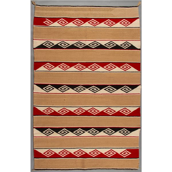 Vintage Navajo Chinle Revival Weaving, Ca 1960s