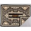 Image 2 : Vintage Navajo Toadalena / Two Grey Hills Rug , Ca. 1950s