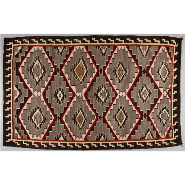 Navajo Red Mesa Rug