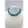 Image 1 : Turquoise and Coral Choker