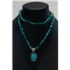 Image 2 : Turquoise Strand with Turquoise Pendant