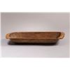 Image 1 : Primitive Hand Carved Wooden Dough Bowl