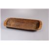 Image 2 : Primitive Hand Carved Wooden Dough Bowl