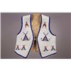 Image 1 : Sioux Pictorial Beaded Hide Vest, 1890s