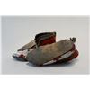 Image 9 : Two pair of Sioux Beaded Moccasins, 1880-90s
