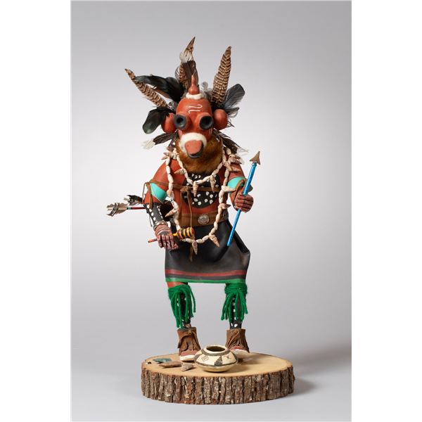 Group of Two Mudhead Hopi Kachina Dolls