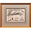 Image 1 : Adolf Dehn (1895-1968) "Skiing at Oberammergau" Signed & Numbered Lithograph