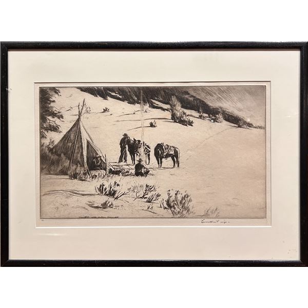 Levon West (1900-1968) Ox Yoke, MT January 1935