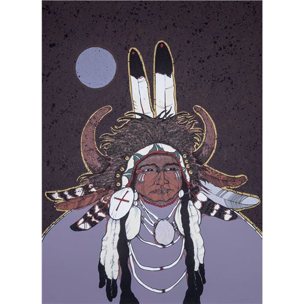 Kevin Red Star (Crow) b. 1943 "Yellow Melon"