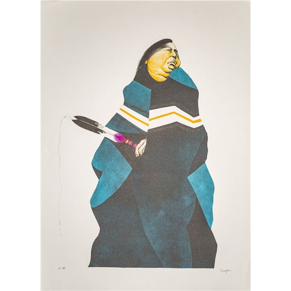 Ed Singer (Dine (Navajo), b. 1951)"Feather Dancer"
