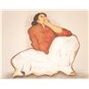 Image 1 : R.C. Gorman (Navajo) b. 1931 "Rosalie" 1982 Lithograph
