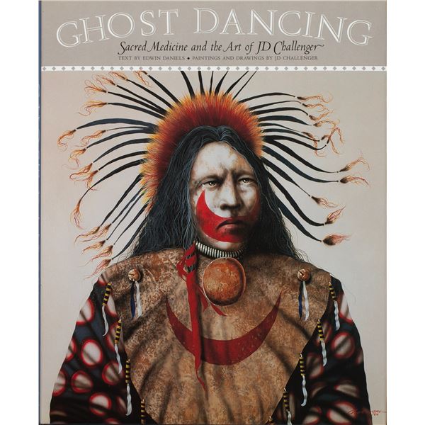 JD CHALLENGER "RED MOON" PRINT AND SIGNED LIMITED EDITION BOOK