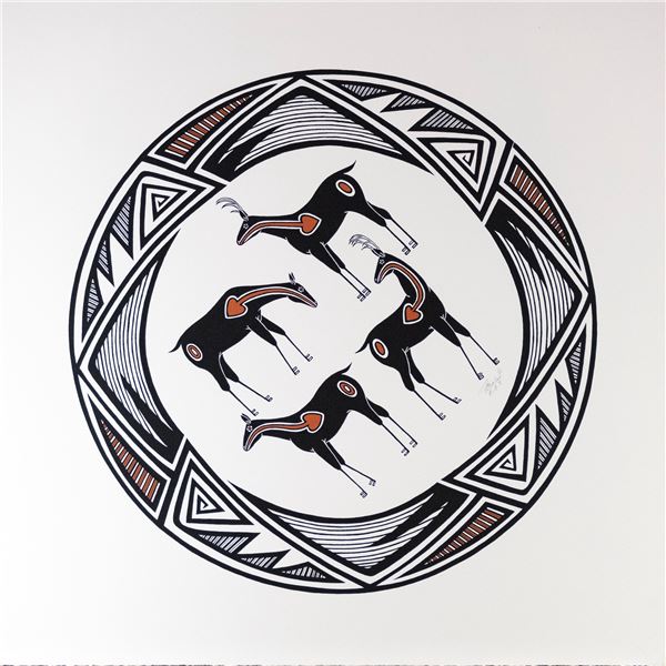 Jean Bales, "Untitled: Deer", Bon A Tirer