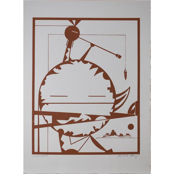 David Chethlahe Paladin, "Kokopelli, 1975"