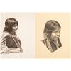 Image 1 : Two Stephen Forbis lithographs 'Portraits'