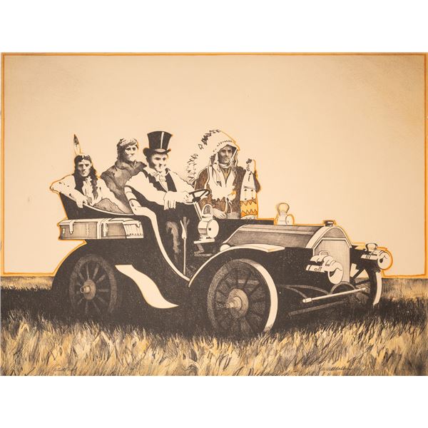 Nick Abdalla (b. 1939) "The American Way, 1972"