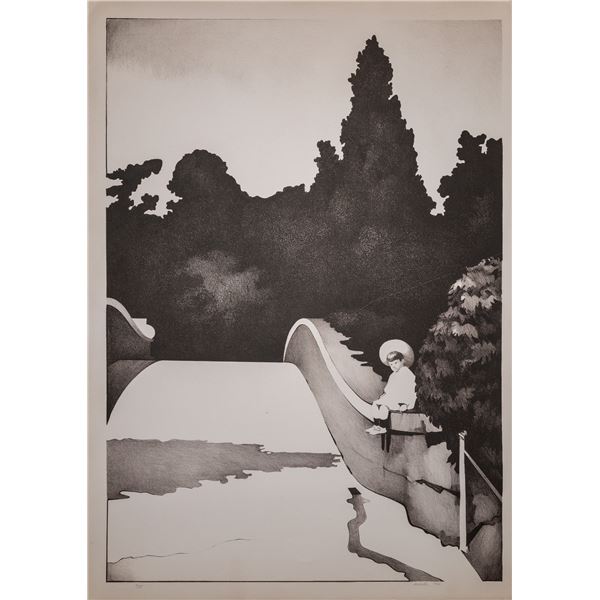 Nick Abdalla (b. 1939) "Autumn Afternoon"