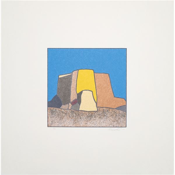 Harry Westlund 'Untitled: San Francisco de Asís Mission Church in Ranchos de Taos', 1977
