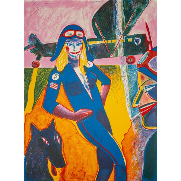 Earl Linderman "Snake Lady Carries the Mail"