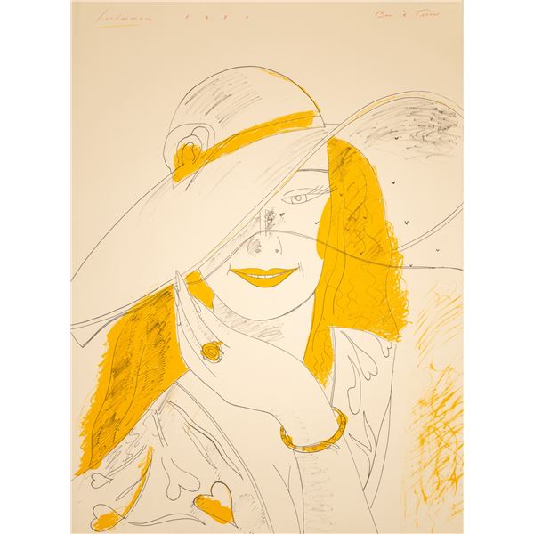 Earl Linderman "Snake Lady Wears A Yellow Hat"
