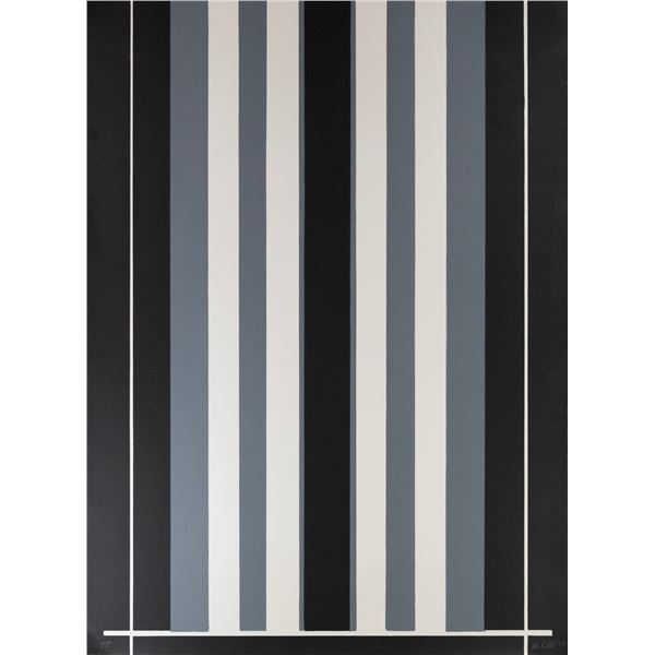 Frank McCulloch (b. 1930), "Untitled: Lines, '78" Printer's Proof