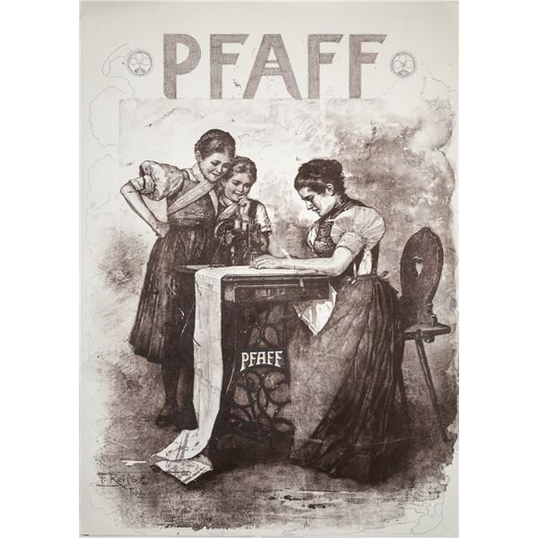 F. Reils "Pfaff Sewing Maching"