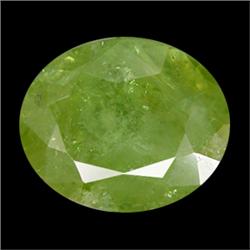 1.75ct Dazzling Horsetail Green Demantoid Garnet Gem Appraisal Estimate $715 (GEM-8386)