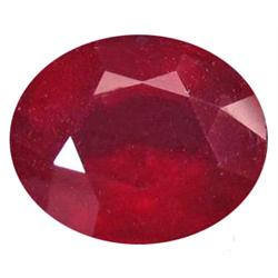 5.86ct.Glowing Natural Top Blood Red Ruby Madagascar (GEM-18699)