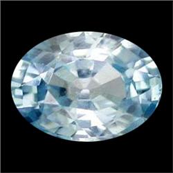 1.10ct Oval Sky Blue Natural Zircon VS (GEM-17510)