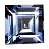Image 1 : 15.45ct Square Cut Mystic Blue Quartz  (GEM-17423)